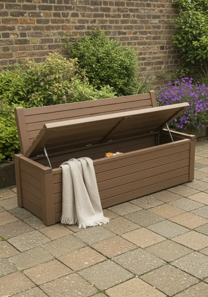 Benches with Integrated Storage