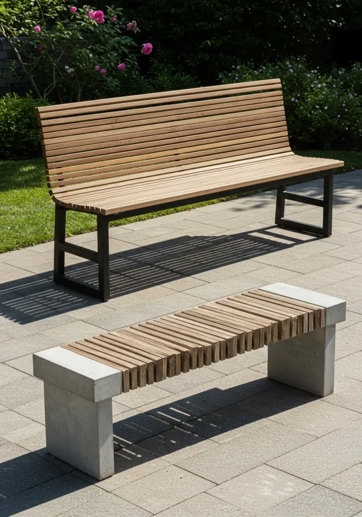 Modern and Contemporary Benches