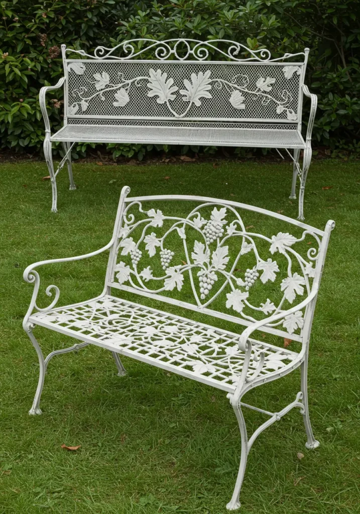 Romantic and Ornate Styles Benches