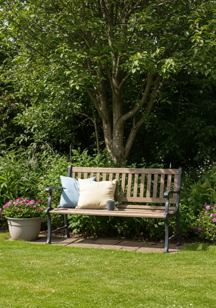Sunny vs. Shady Locations-Benches Garden Bench