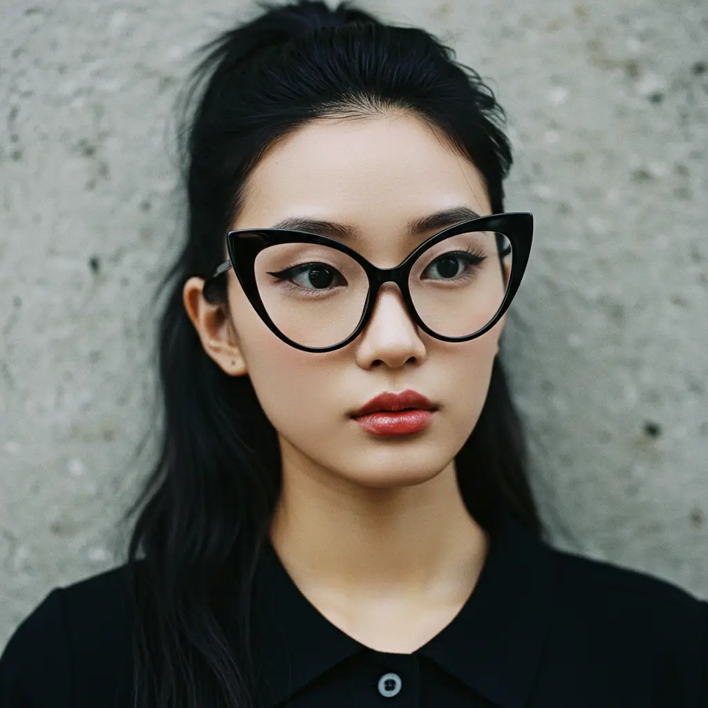 Oversized and Dramatic Cat-Eye