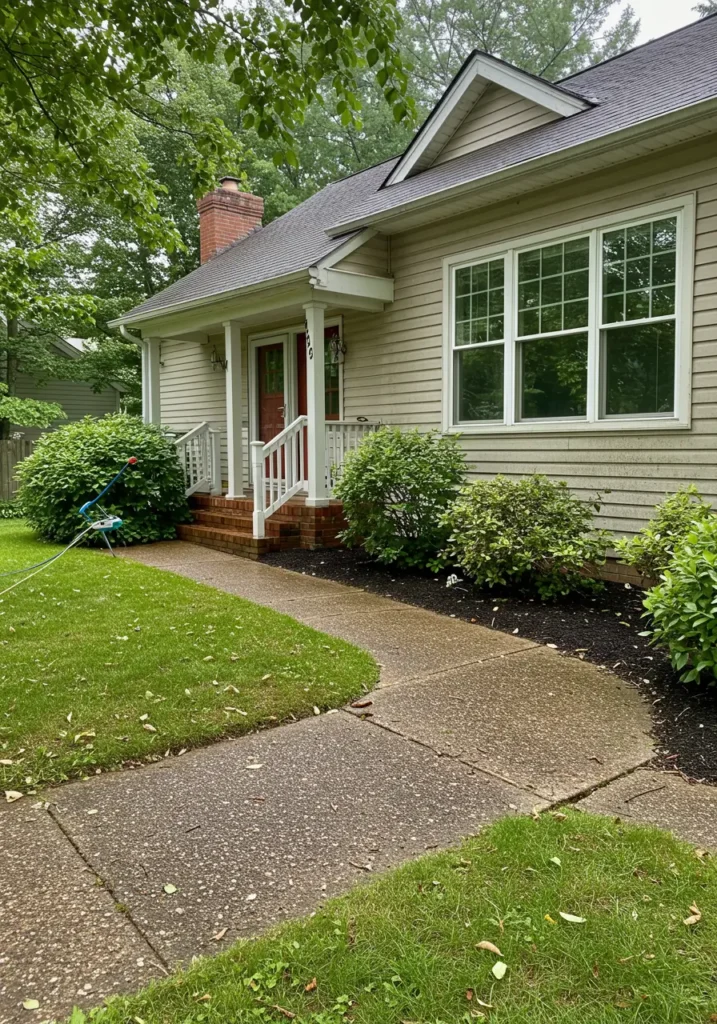 Clean the Exterior- house look