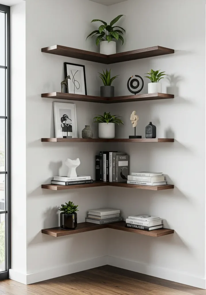 Corner Floating Shelves16