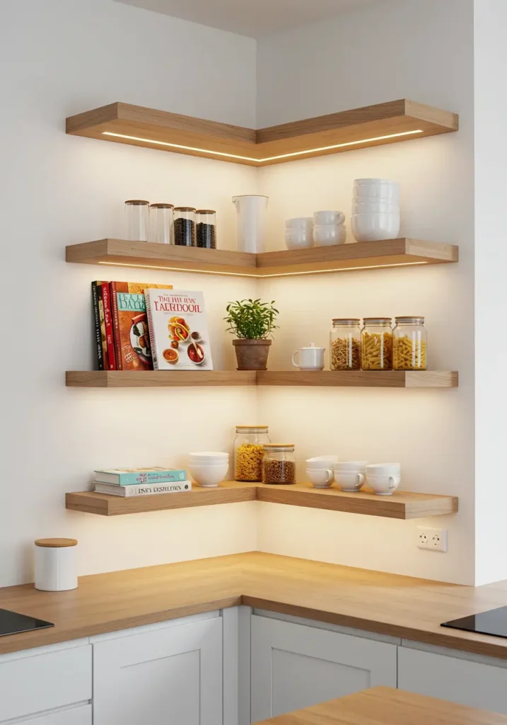 Corner Floating Shelves23