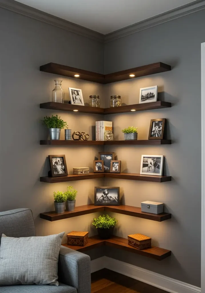 Corner Floating Shelves26