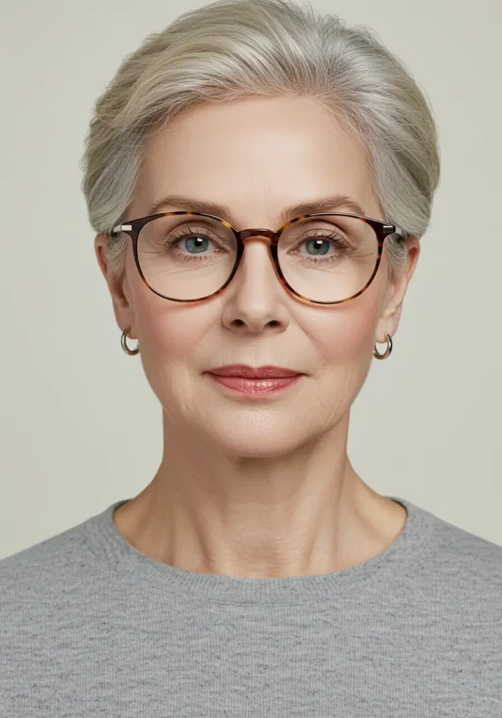Select Colors That Enhance Your Complexion- Glasses for Old Woman