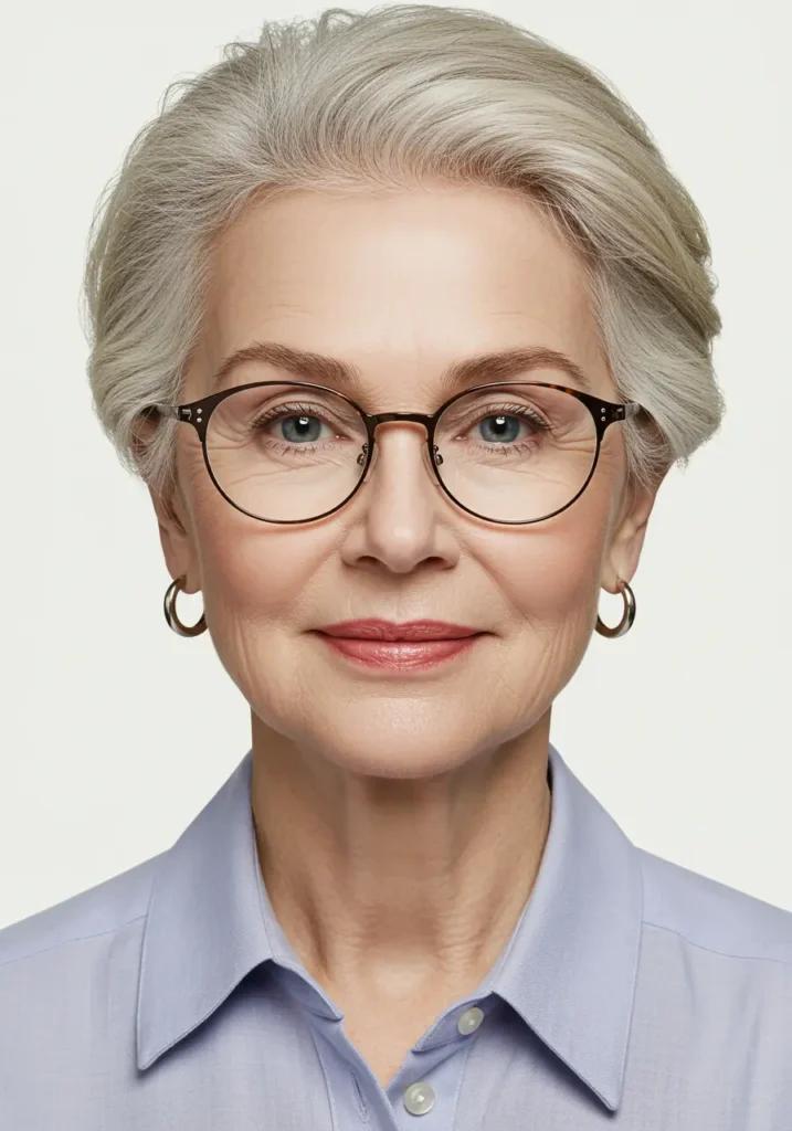 Understand Your Face Shape- Glasses for Old Woman