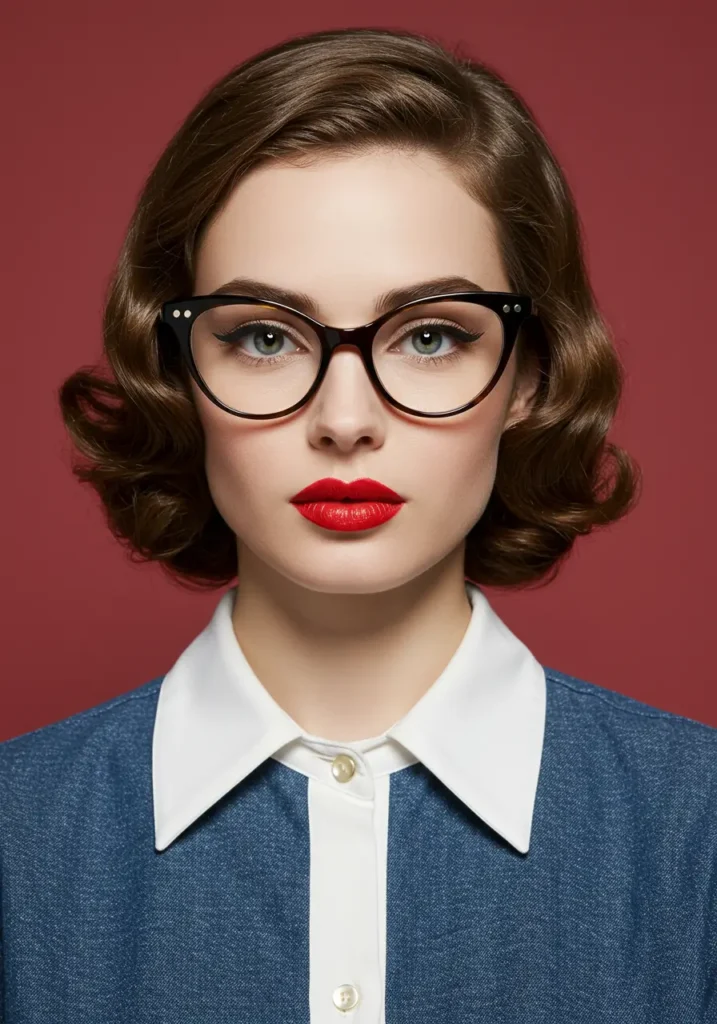 Classic 1950s Upsweep