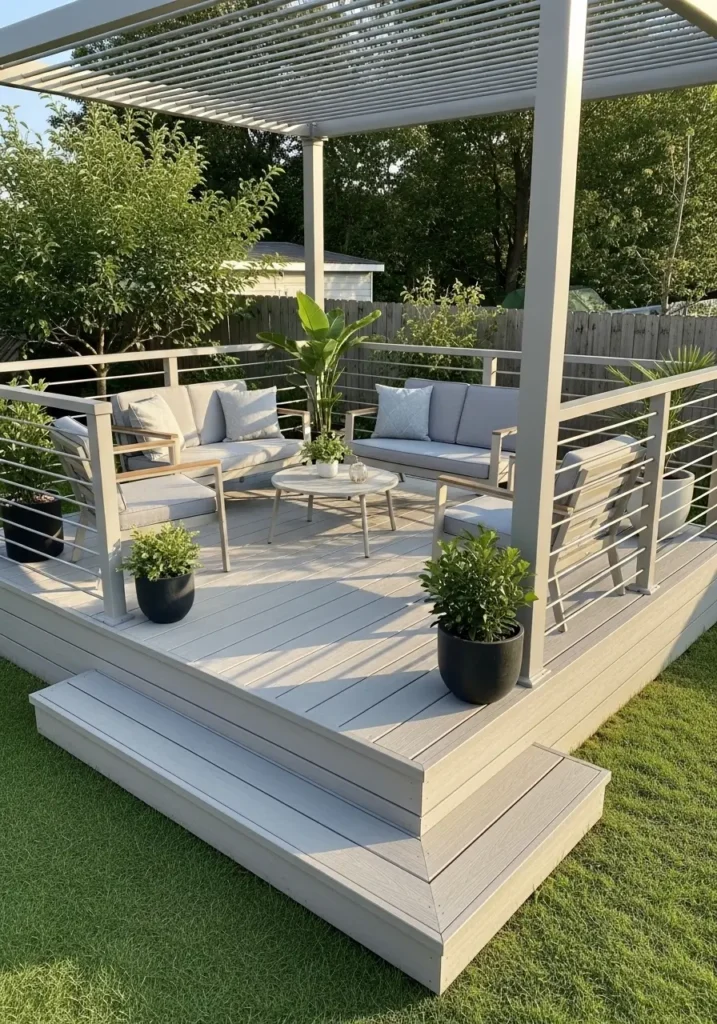 Composite Decking for Small Spaces