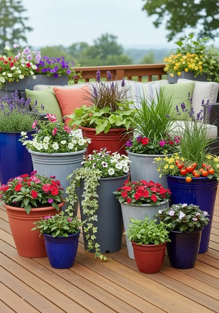 Container Selection Tips- small backyard