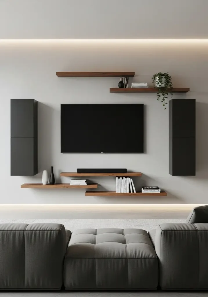 Floating Entertainment Center