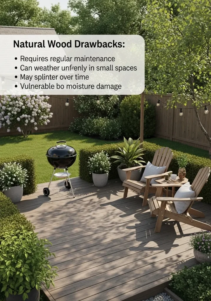 Natural Wood Drawbacks