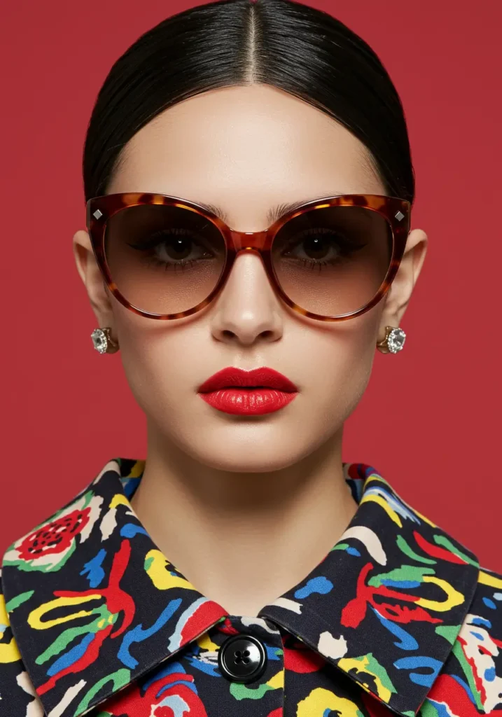 Oversized and Dramatic Cat-Eye