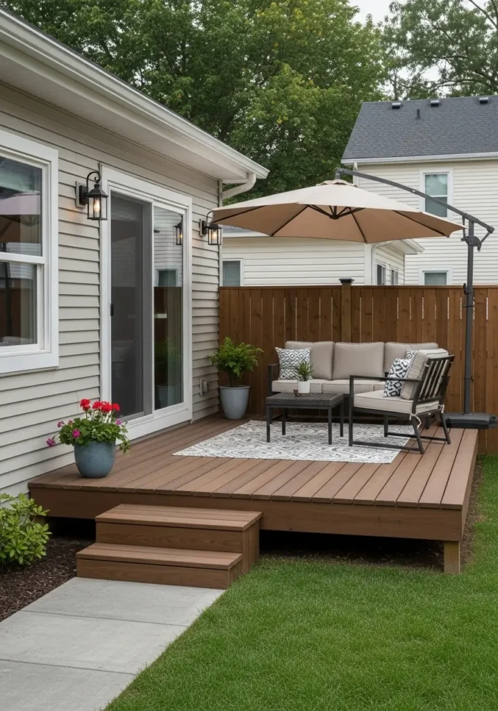 Small Decks Can Feel More Peaceful