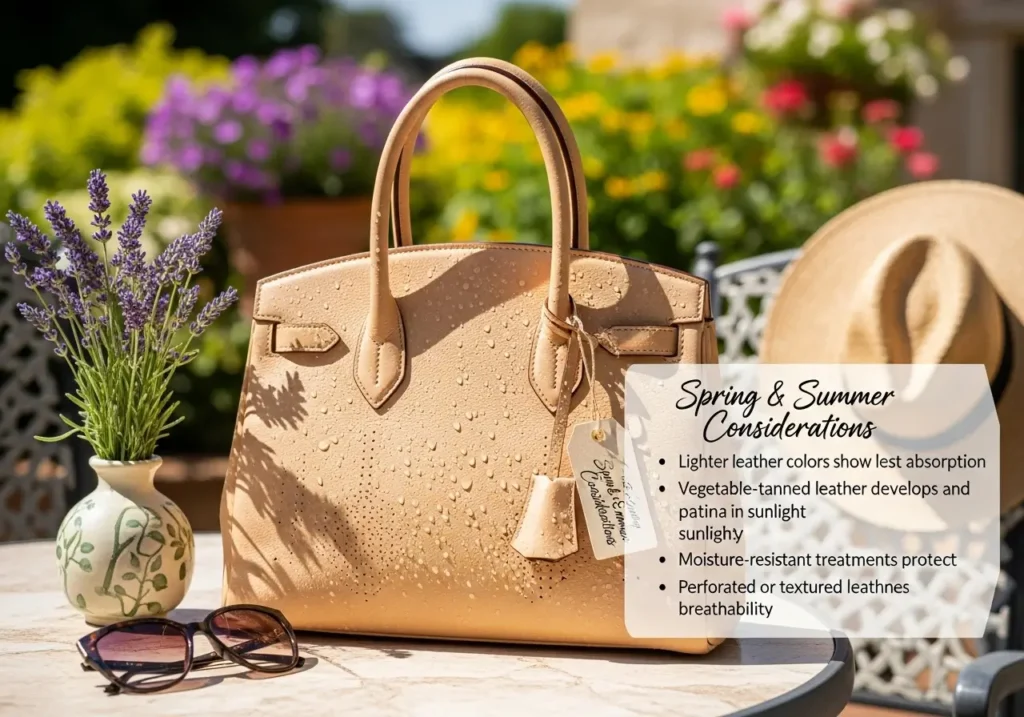 Spring & Summer Considerations- handbag