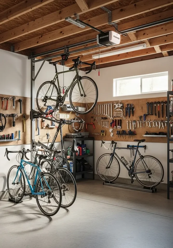 Storing Bicycles in Garage Spaces