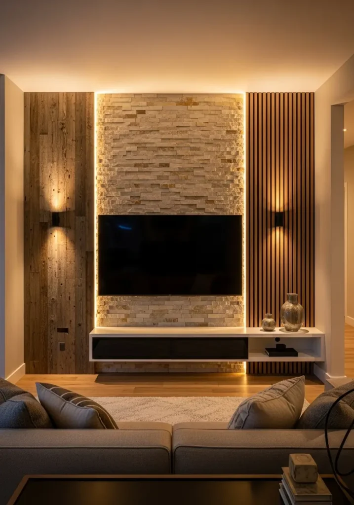 Textured Accent Wall