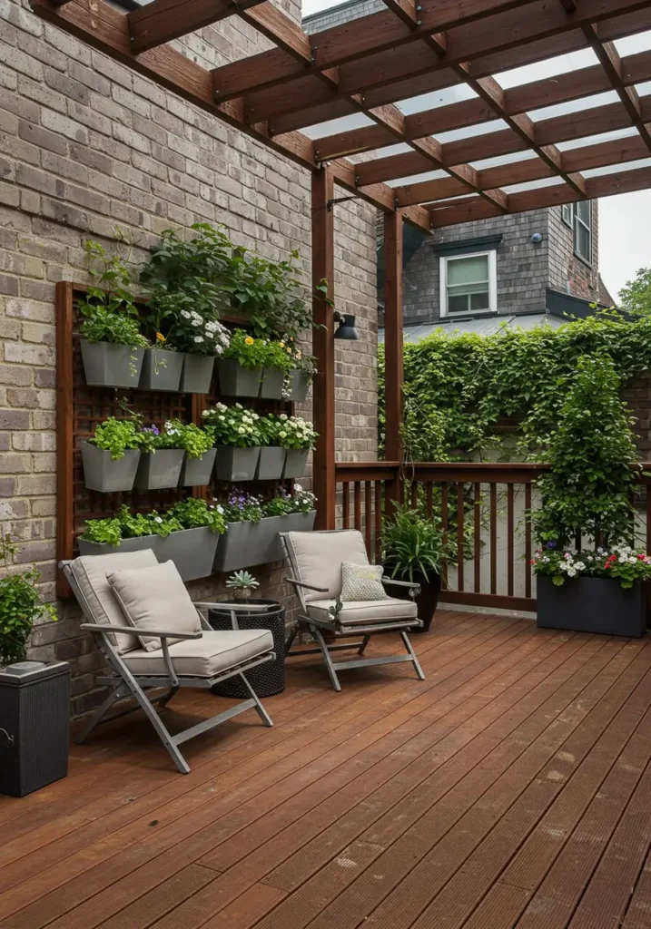Vertical Space Utilization-backyard