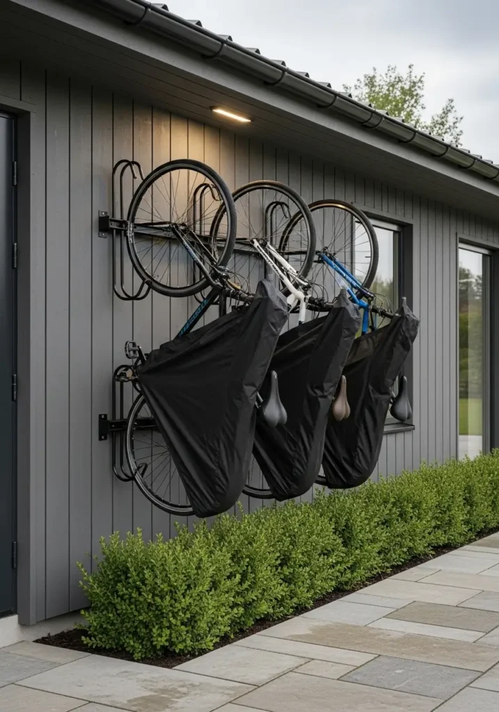 Wall-Mounted Outdoor Racks