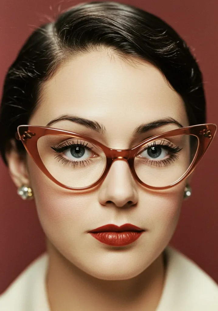 the origin of cat-eye glasses