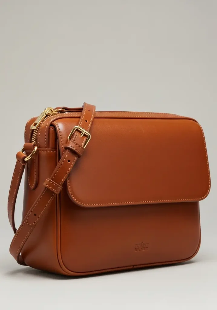 top-grain leather- handbags
