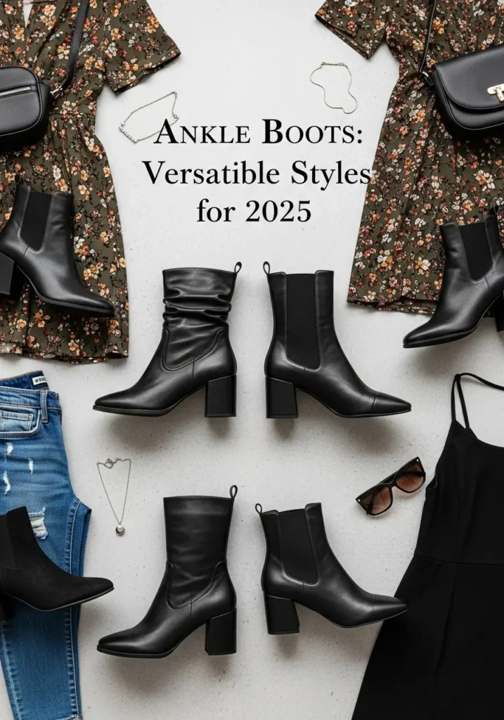 Ankle Boots- black boot for women