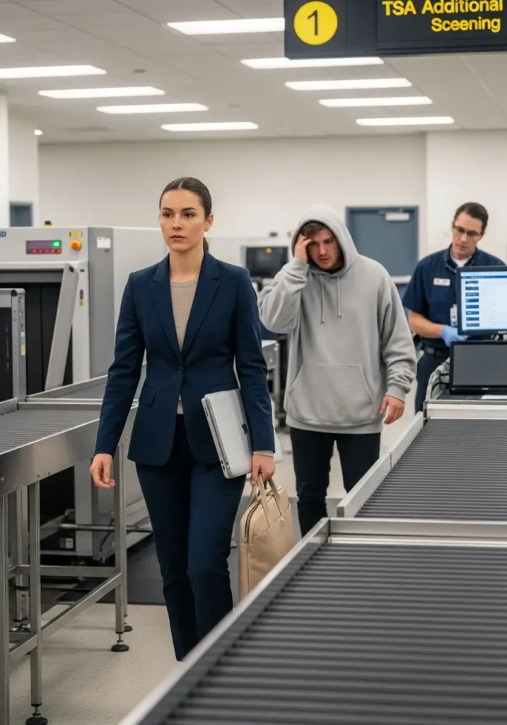 Avoid Oversized Outerwear- Airport Outfit Secrets