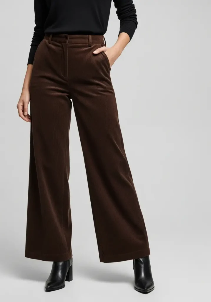 Choose the Right Fabric for the Occasion-Wearing Wide-Leg Pants