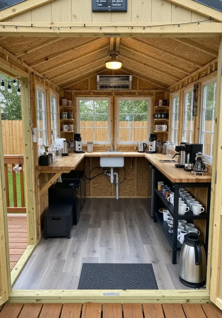 Garden Shed Coffee Retreat
