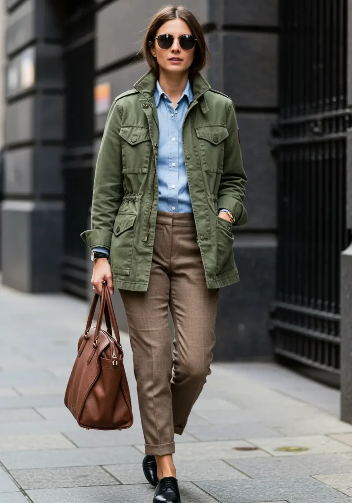 Modern Utility Chic- Business Casual Outfits