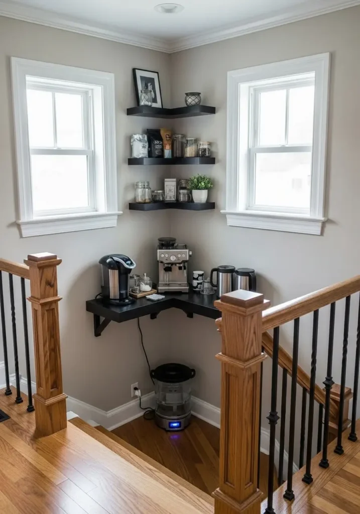 Stairs Landing Coffee Spot