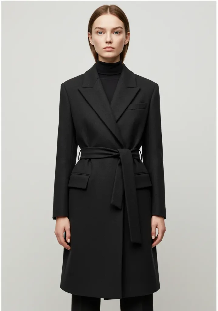 The Belted Blazer Coat