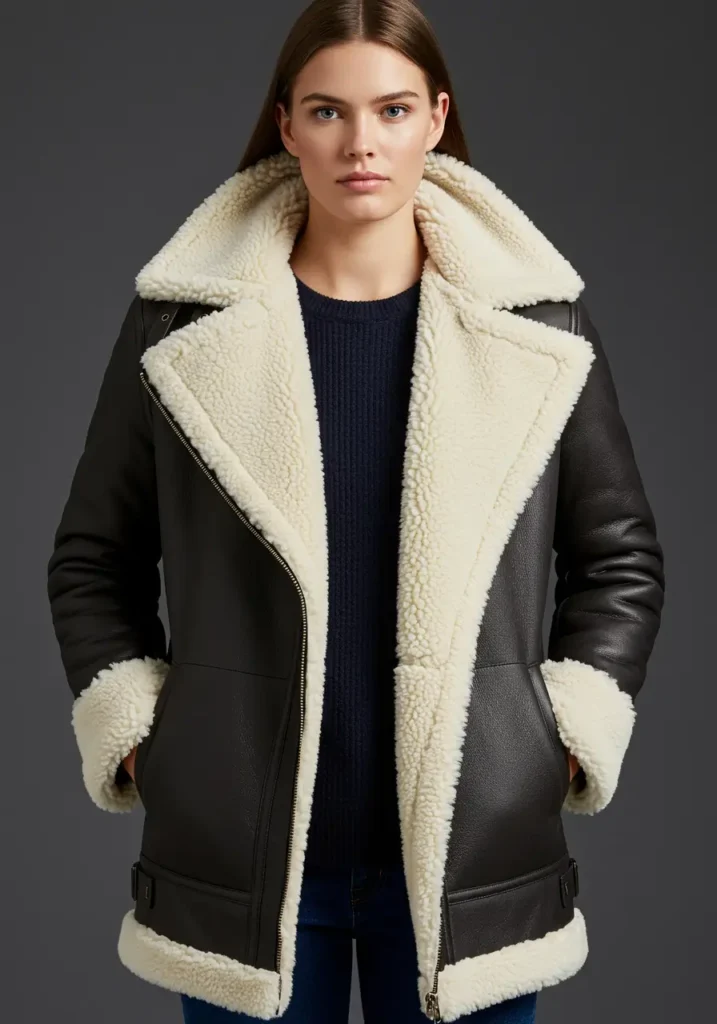 The Shearling-Lined Luxury- Top Coats