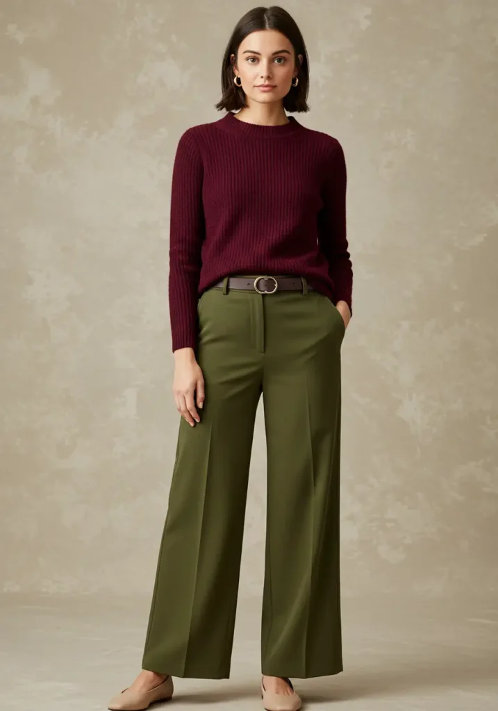 The Unexpected Color Block- Business Casual Outfits