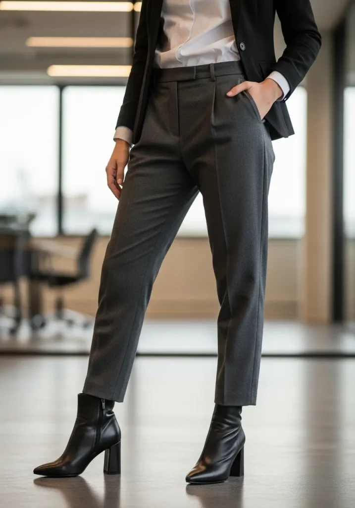 Workday Chic- Black Boots for Women
