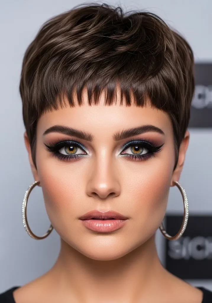 The Bixie with Baby Bangs