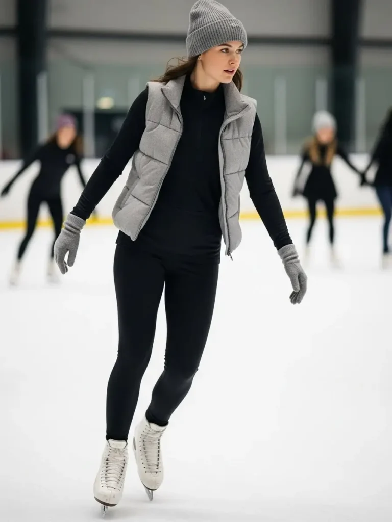 minimalist neutral outfit