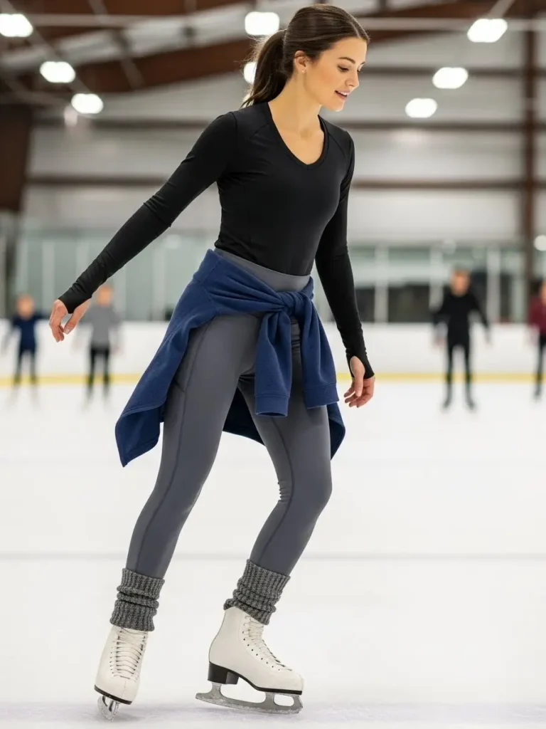 workout then skate outfit