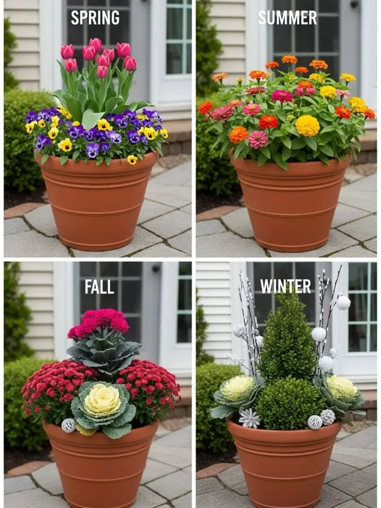 Seasonal Transitions and Year-Round Interest