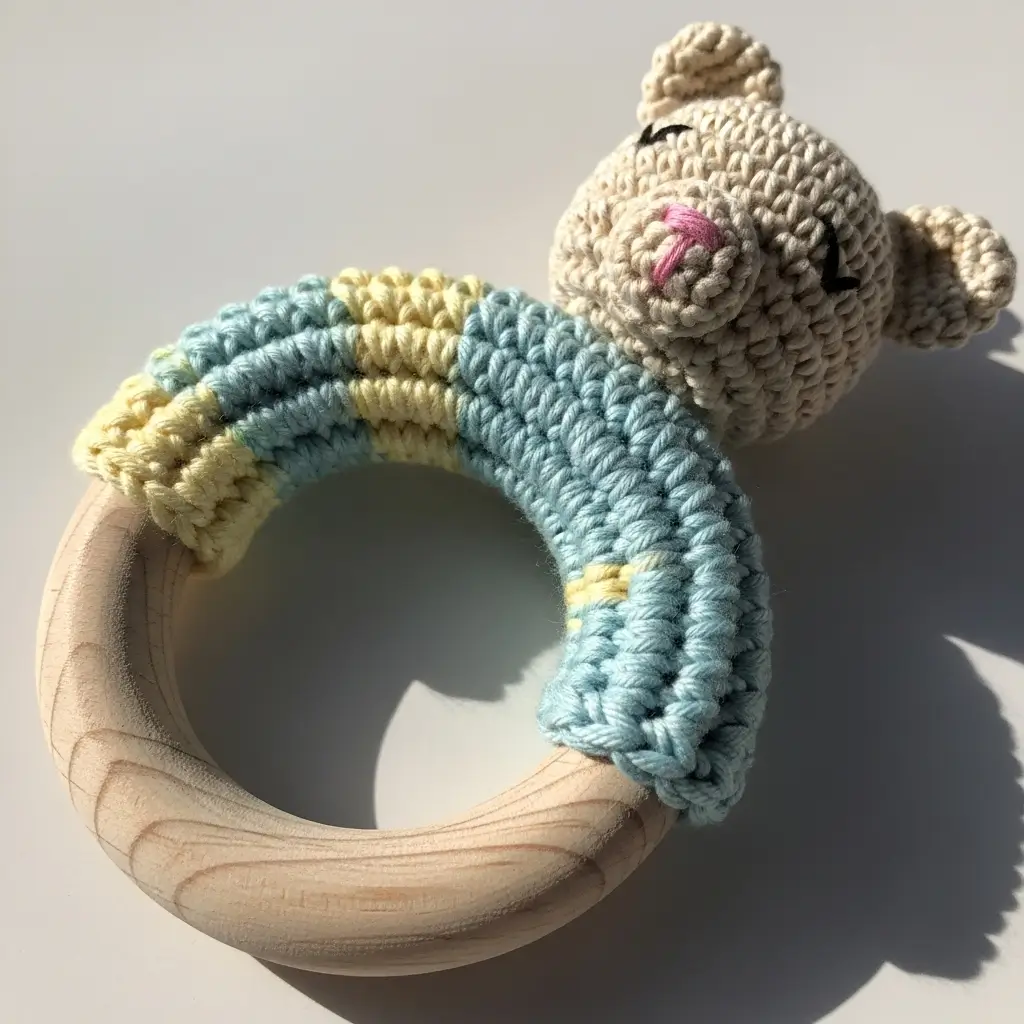 Teething Ring Rattle